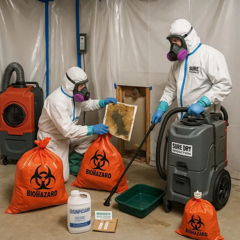 Contaminated Water Handling Protocols process in Rocky Mount, NC