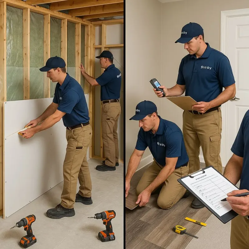 Repairs and Reconstruction process in Rocky Mount, NC